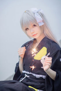 《缘之空》春日野穹浴衣COS