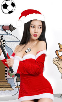 北师大校花樊玲圣诞爆乳写真
