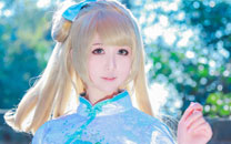 清纯萌妹南小鸟旗袍COS
