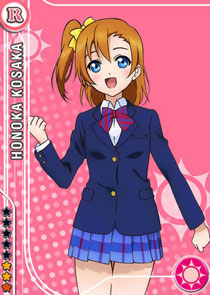 《Love live!》高坂穗乃果卡牌美图赏