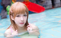 御坂美琴泳池比基尼COS