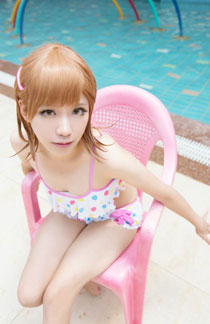 御坂美琴泳池比基尼COS